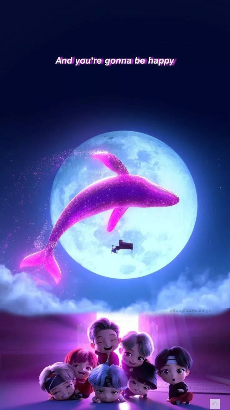 Whalien 52 BTS I Purple You Wallpaper