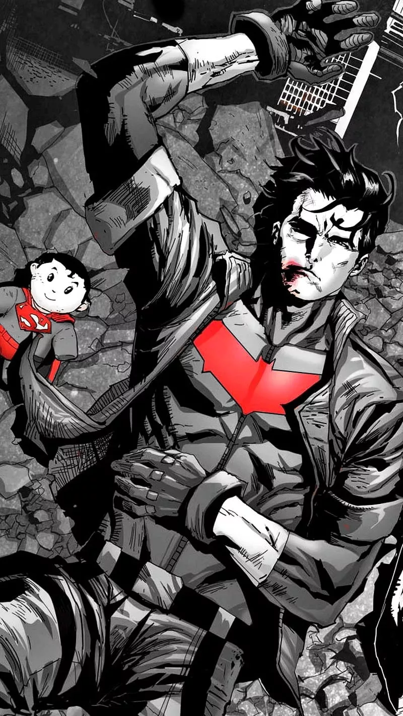 Jason Red Hood Robin, batman, dc comics