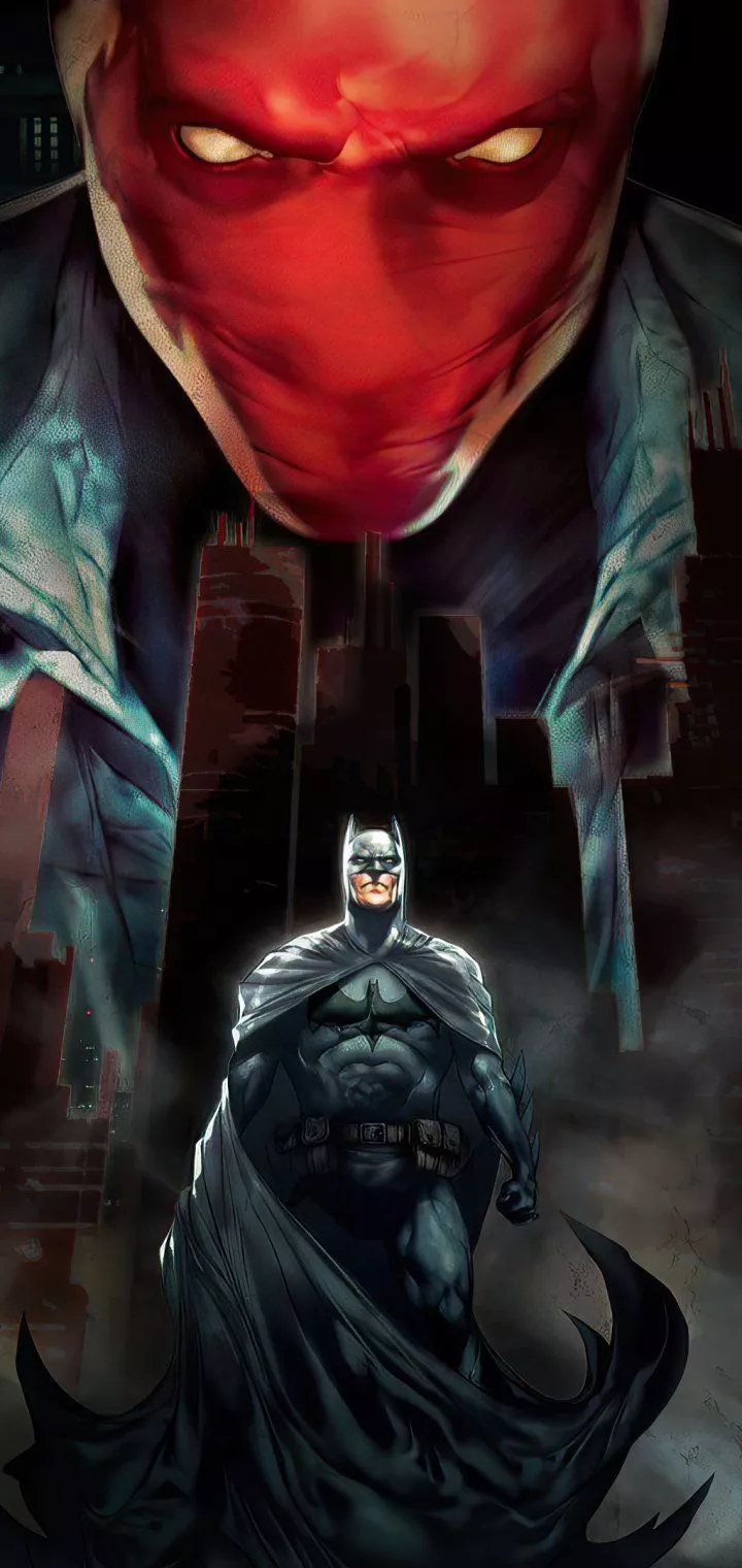 Under The Red Hood iPhone Wallpaper