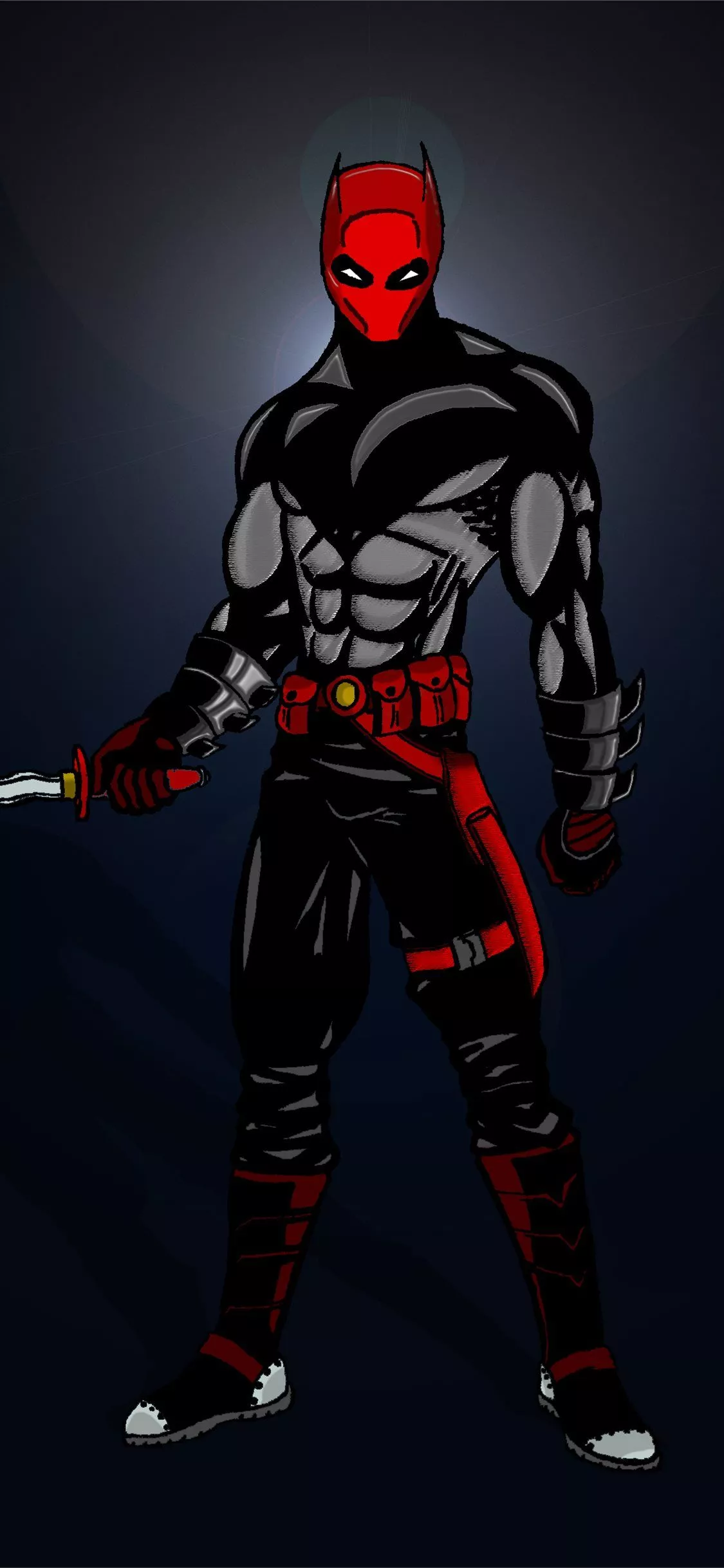 Jason Todd Red Hood on afari iPhone