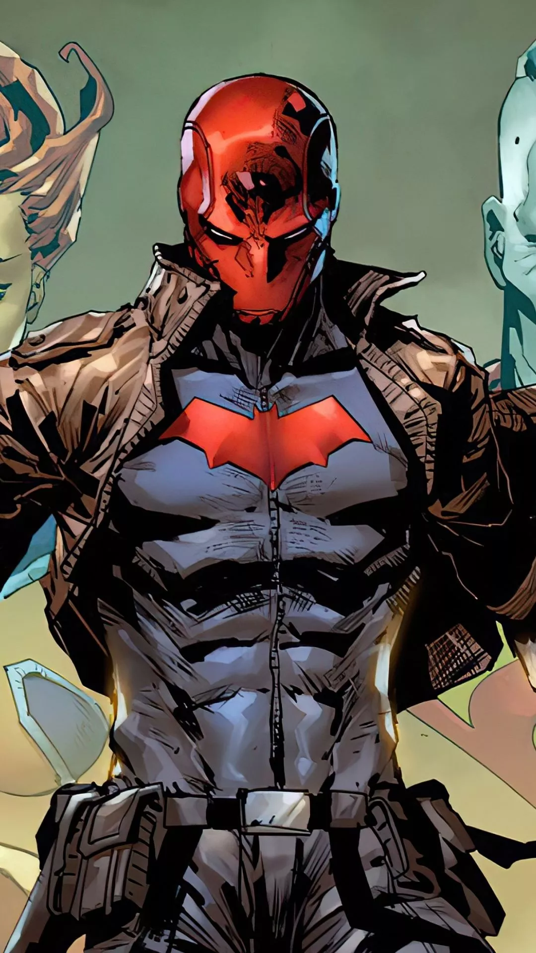 wallpaper 1080x1920 red hood, comic art