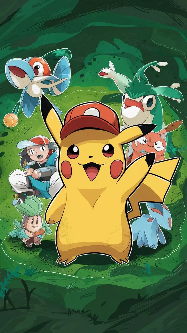 Pokemon with iPhone Wallpaper