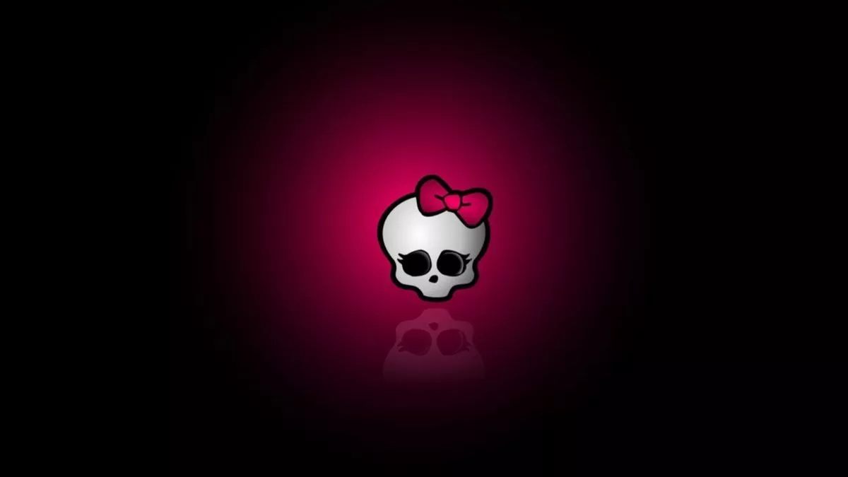 Monster high skull laptop wallpaper