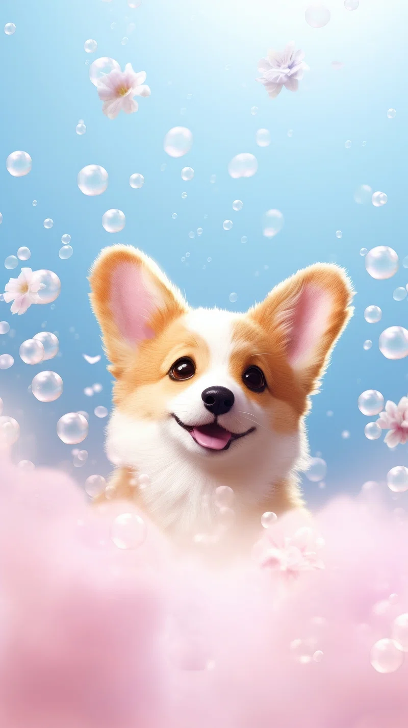 Cute Corgi Dog Background Image. Free