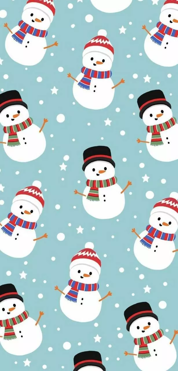 Snowman wallpaper