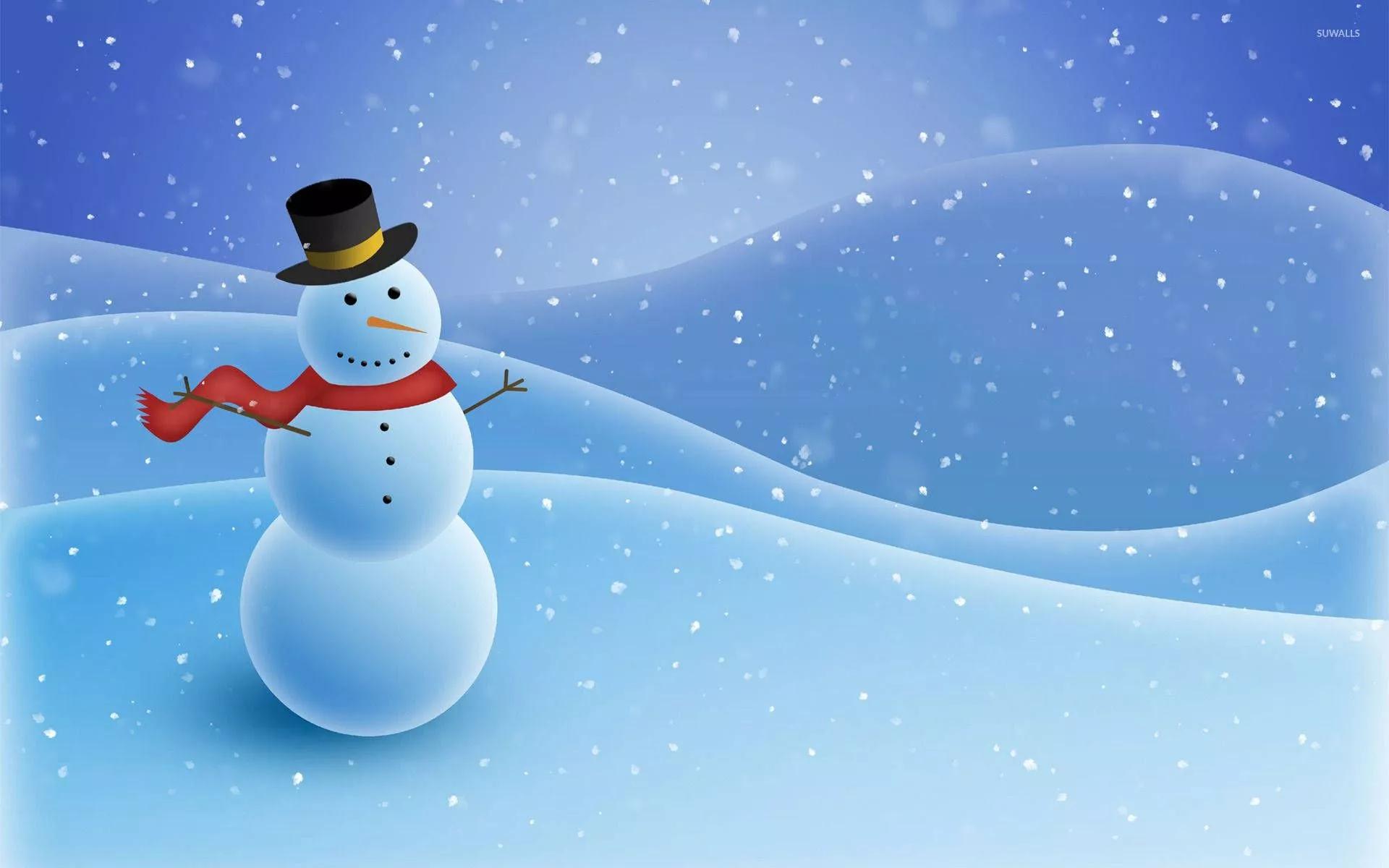Snowman [3] Wallpaper