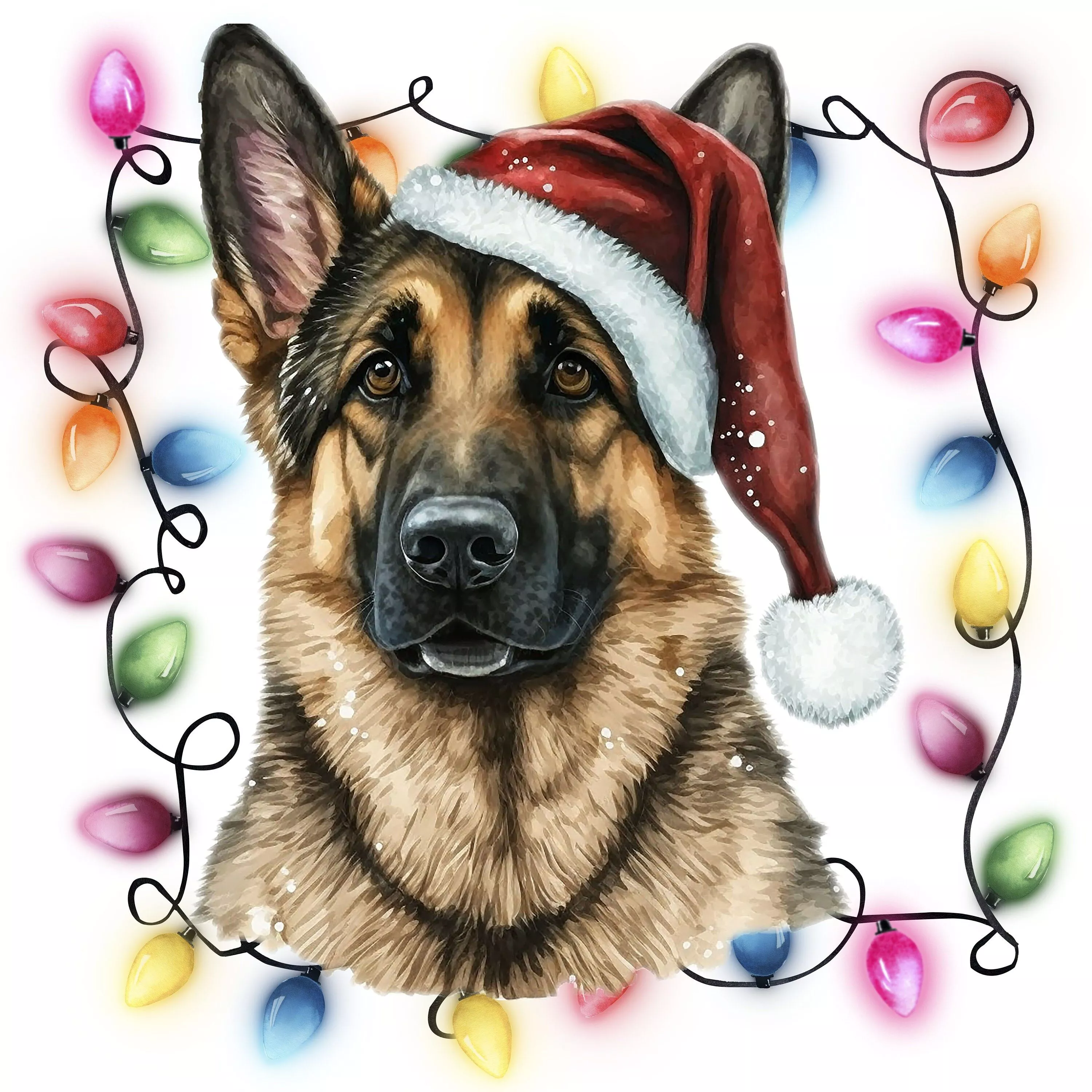 German Shepherd Christmas! ideas
