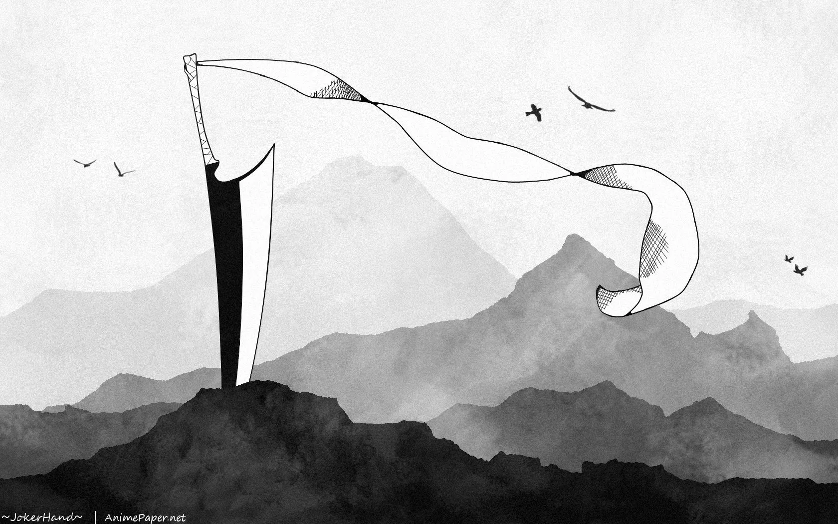 Epic Zangetsu Sword HD Wallpaper