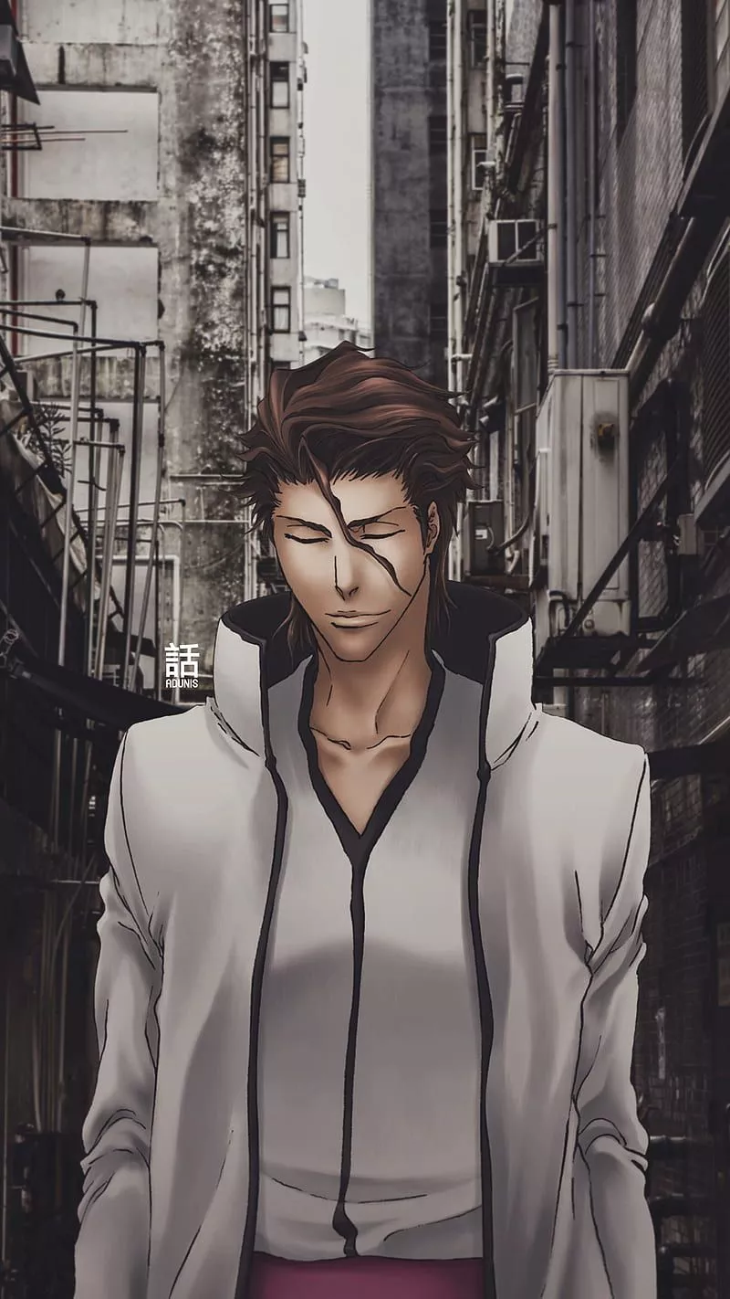 Aizen, anime, bleach, ichigo, manga