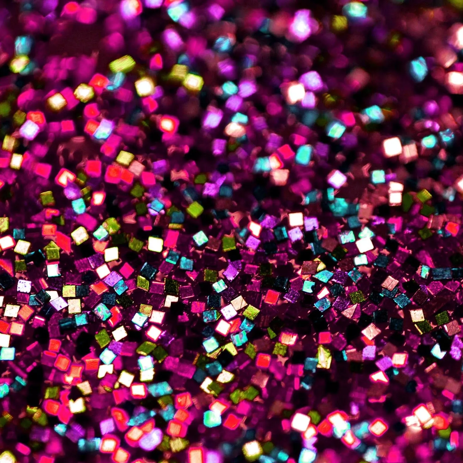 Multi Colored Square Glitter Background