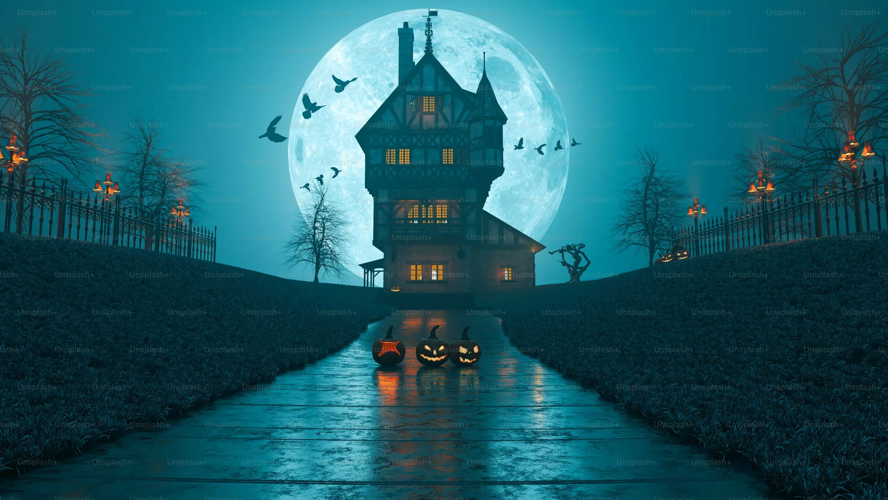 Haunted House Picture. Download