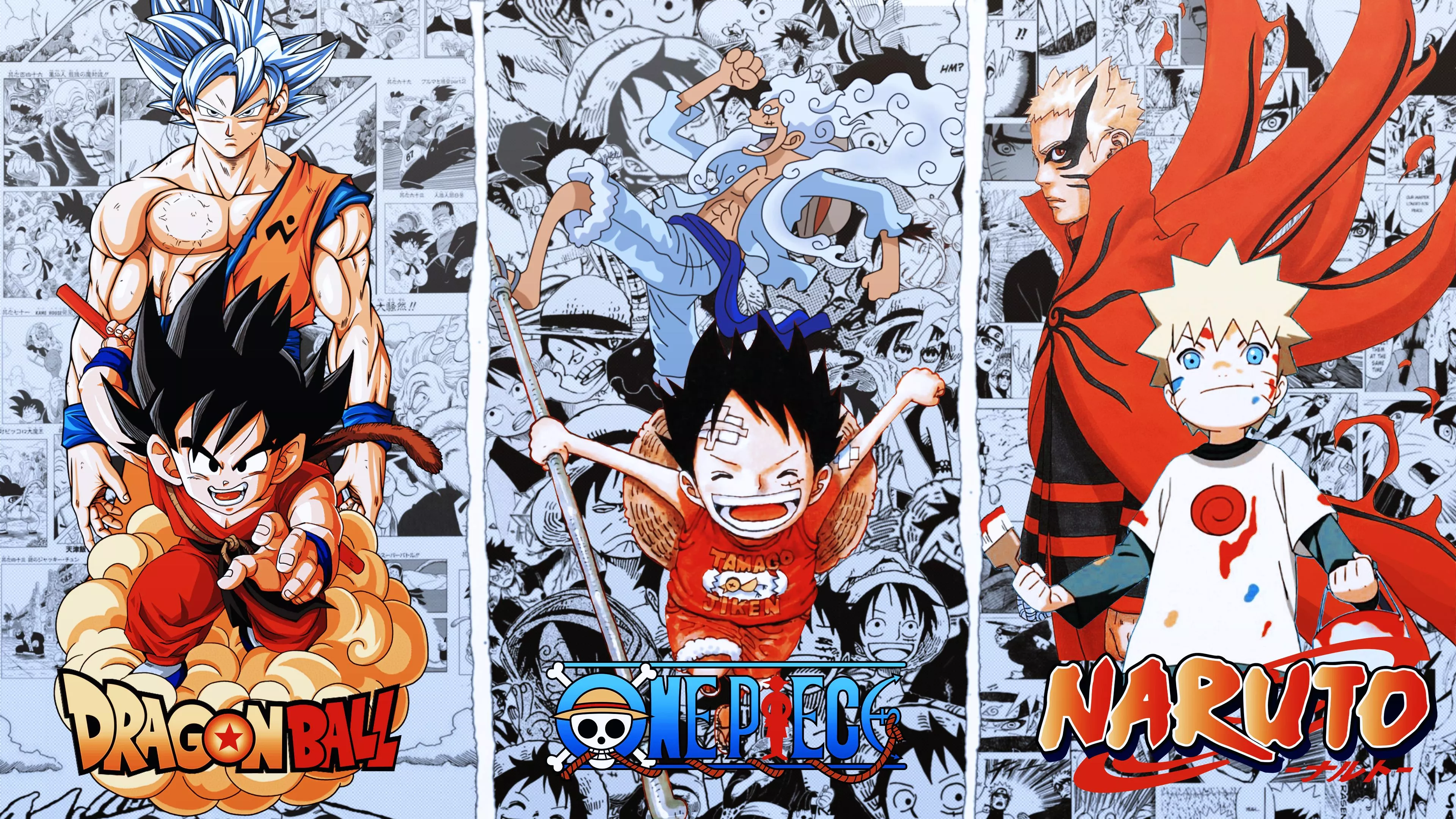 Download Naruto Uzumaki Monkey D. Luffy