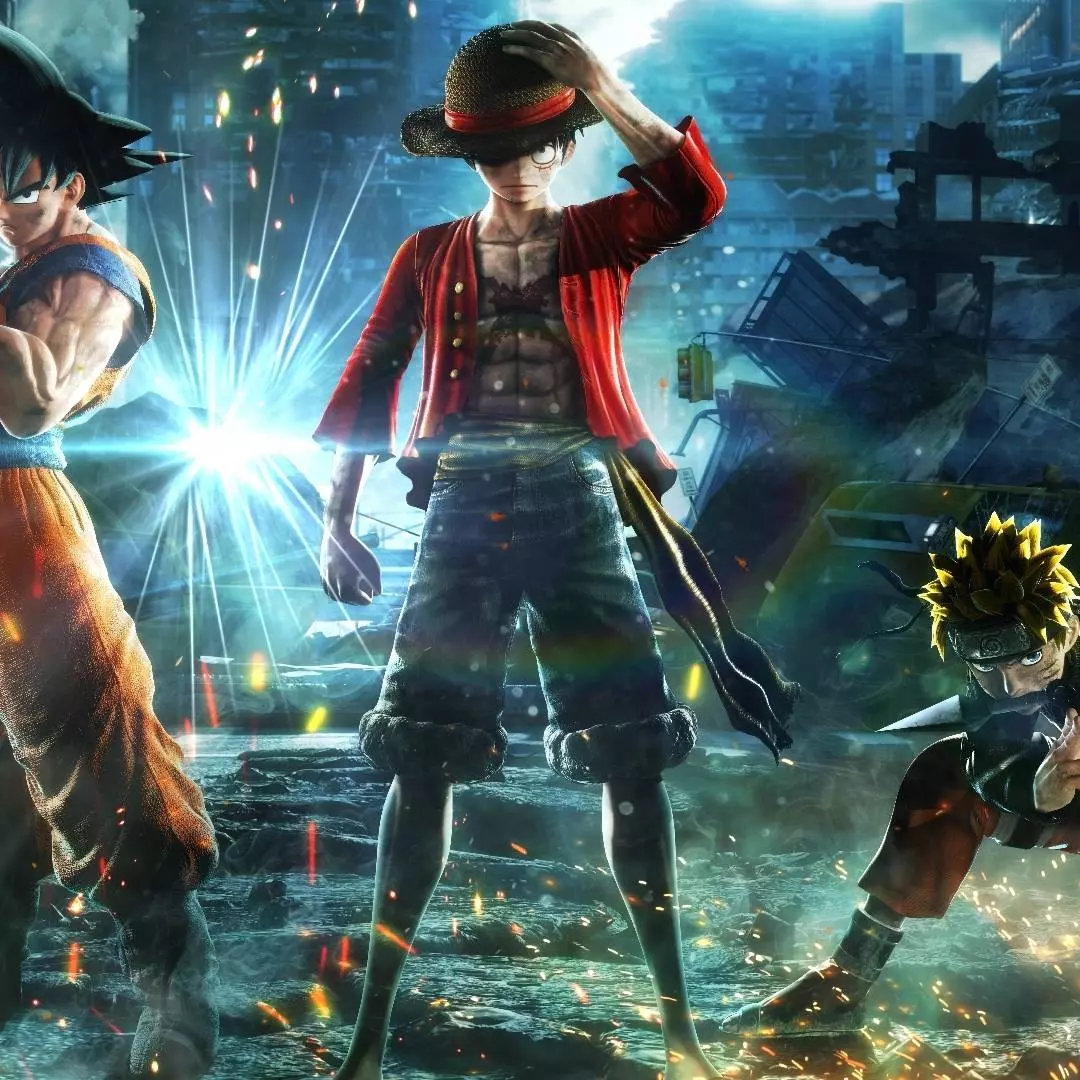 Live wallpaper Goku and Luffy