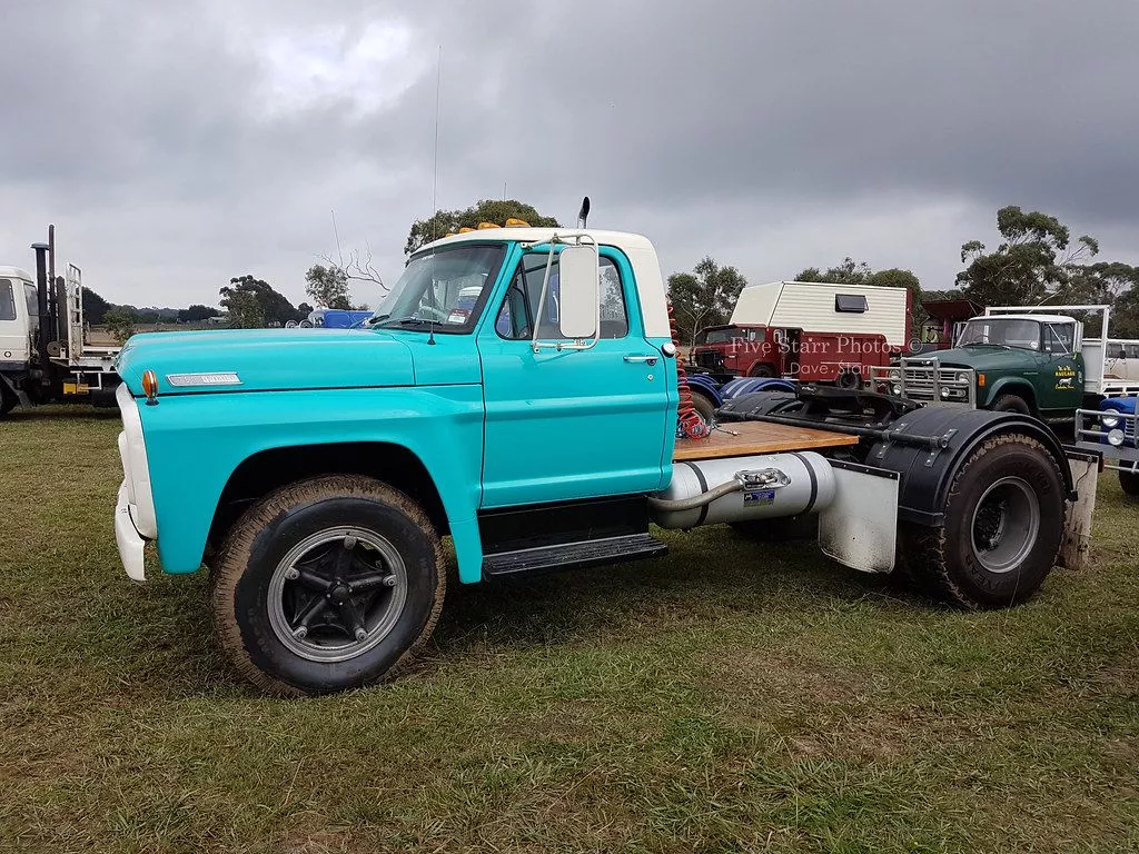 Ford F750 Truck. A 1968 Ford F750