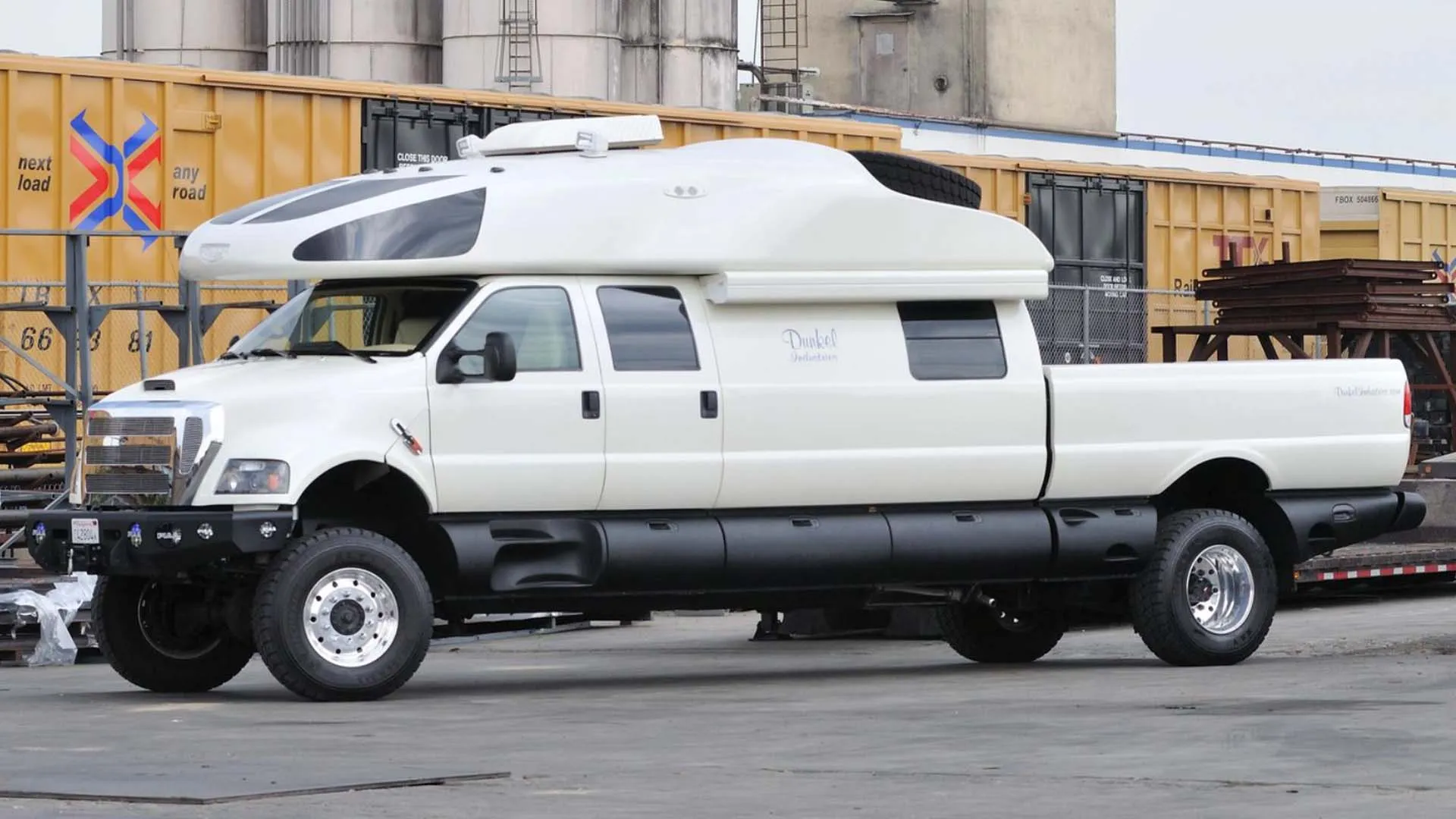 Massive Ford F 750 RV Can Haul 8,000