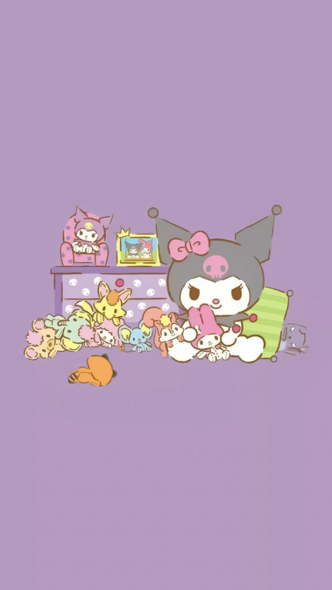 Aesthetic Kuromi Wallpaper