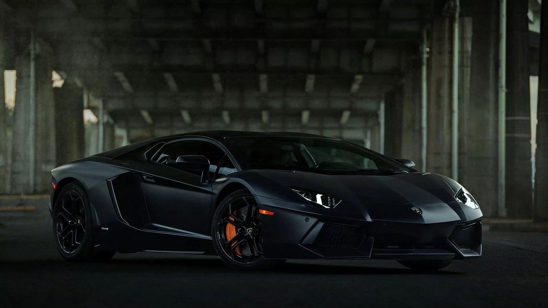 Black Lamborghini Car Wallpaper