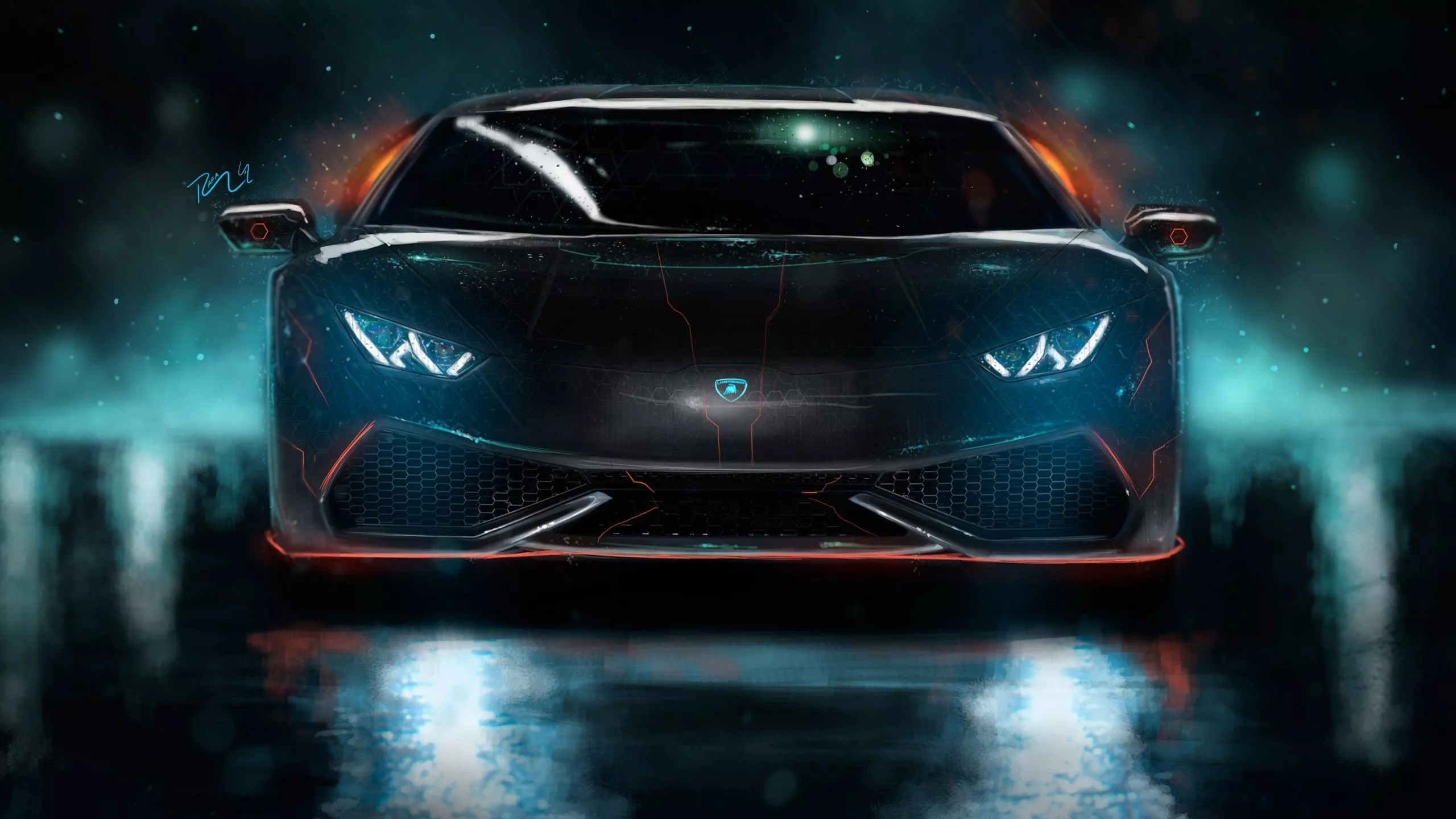 Lamborghini Huracan Custom CGI 4K