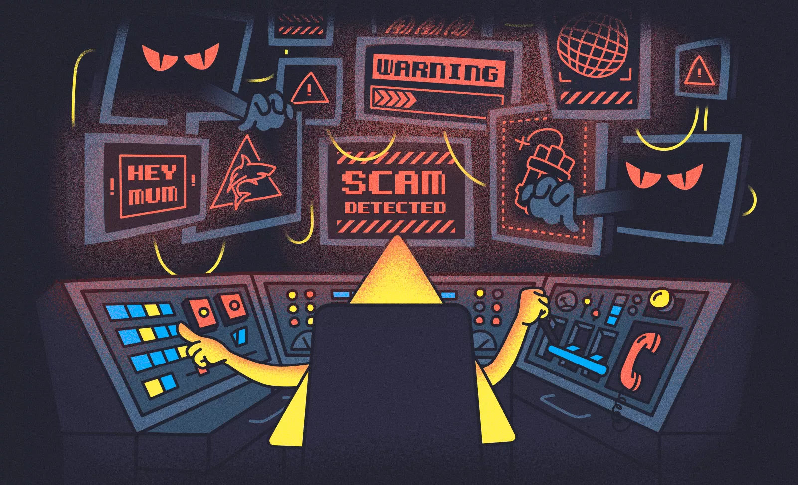 Scammers. Why don't they just get stuffed