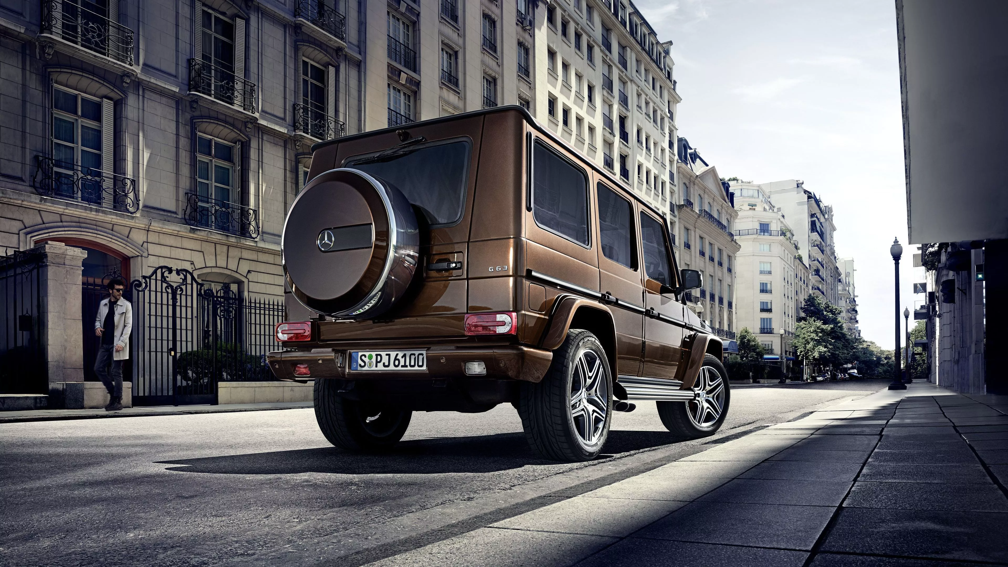 Mercedes G Wagon Rear 4k 4k
