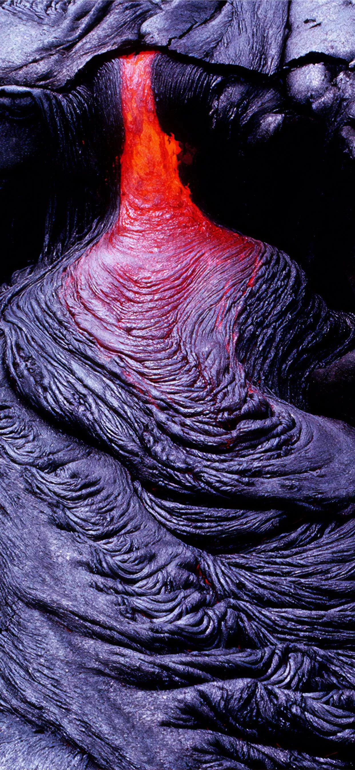 red abstract painting iPhone 11