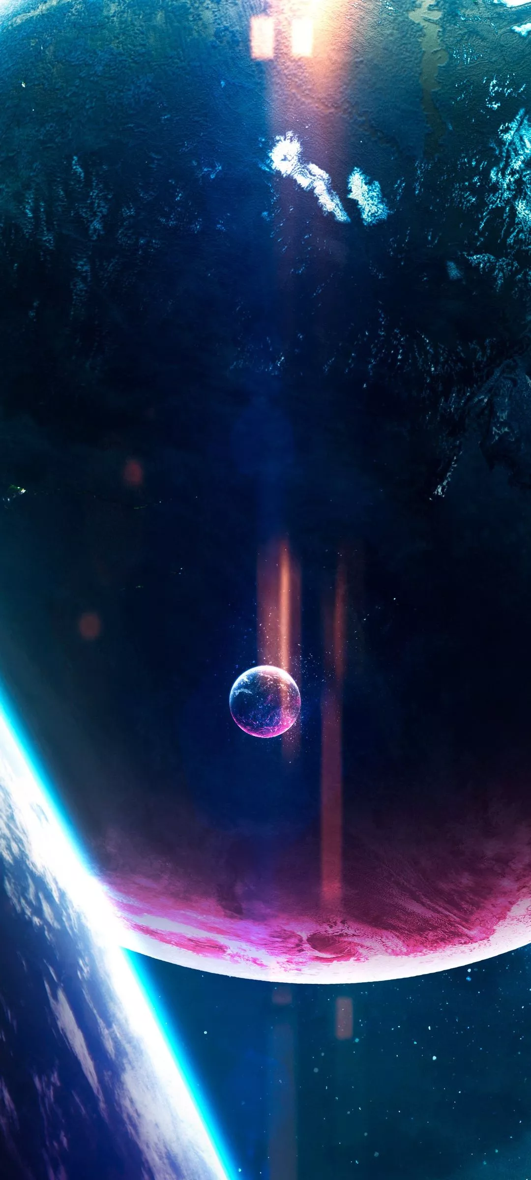 Planets Wallpaper 4K, Digital Art