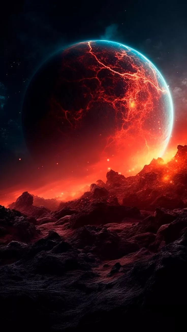 Free background 4k, HD wallpaper planet