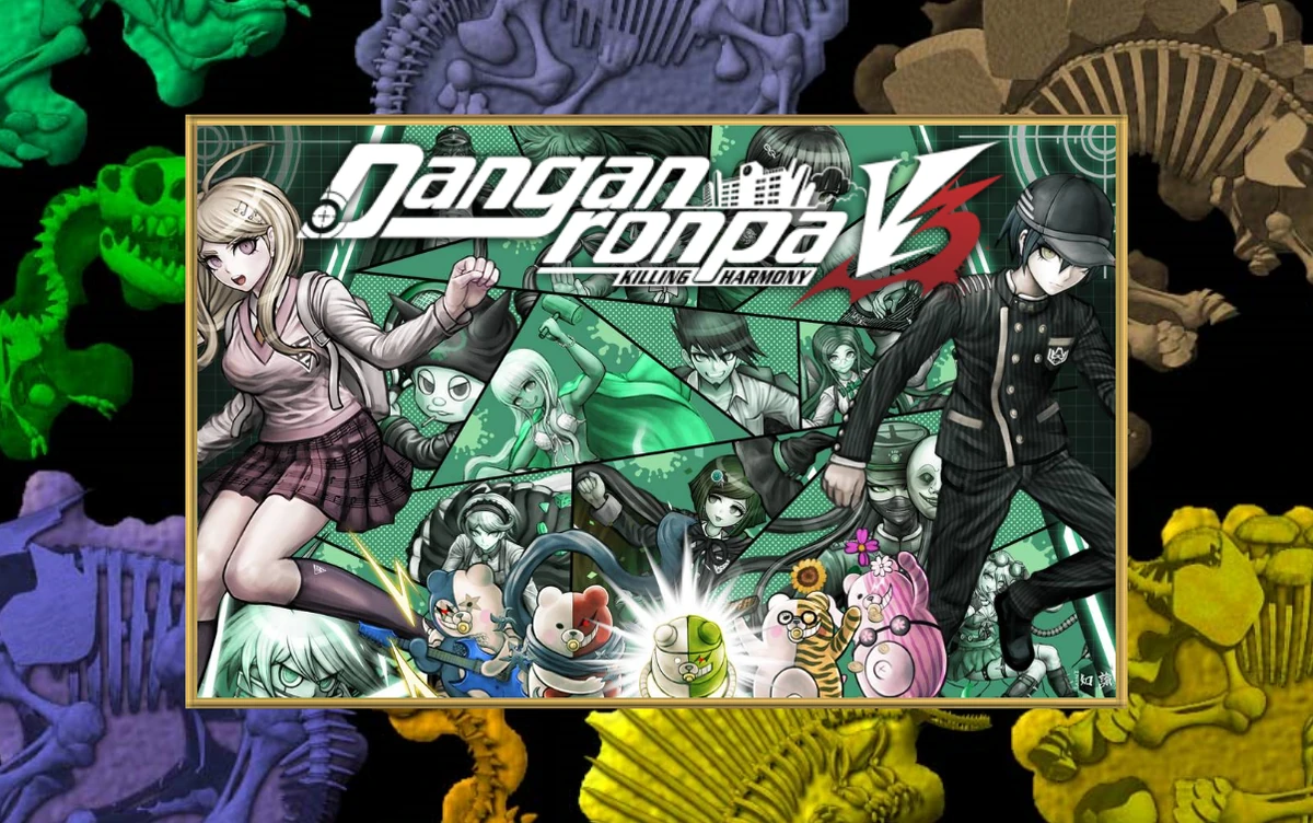 Danganronpa Background. Danganronpa