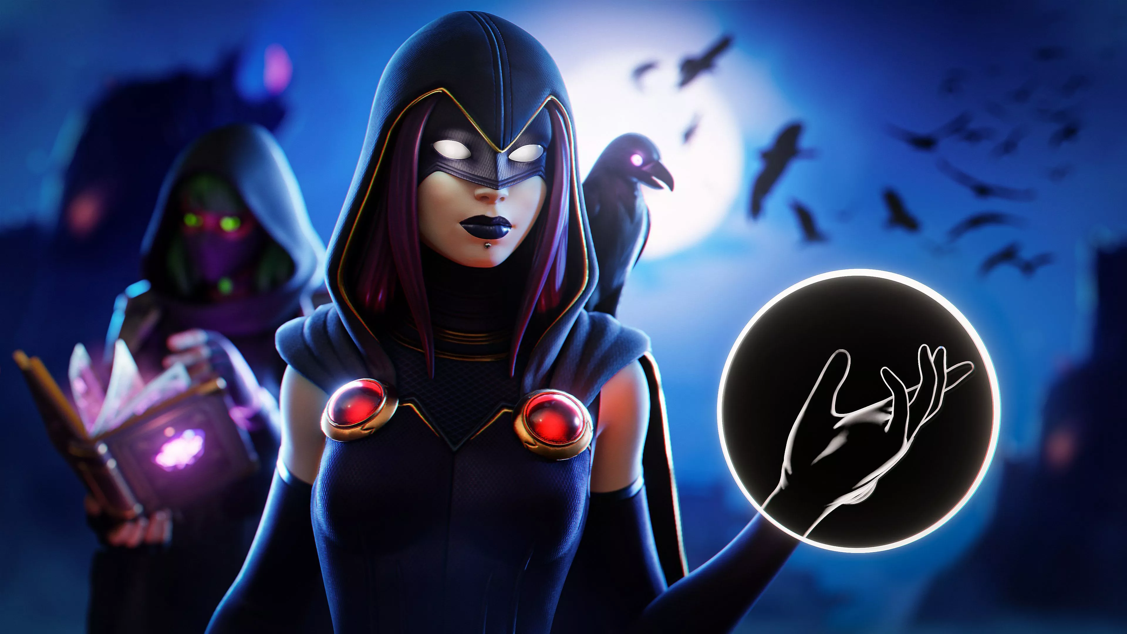 Rebirth Raven 4K Fortnite Wallpaper, HD