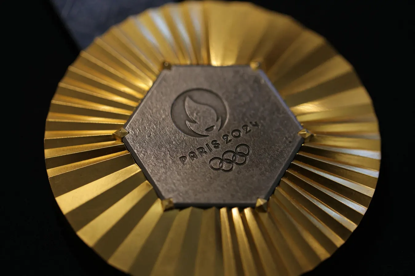 The Paris 2024 Olympic Gold Medal