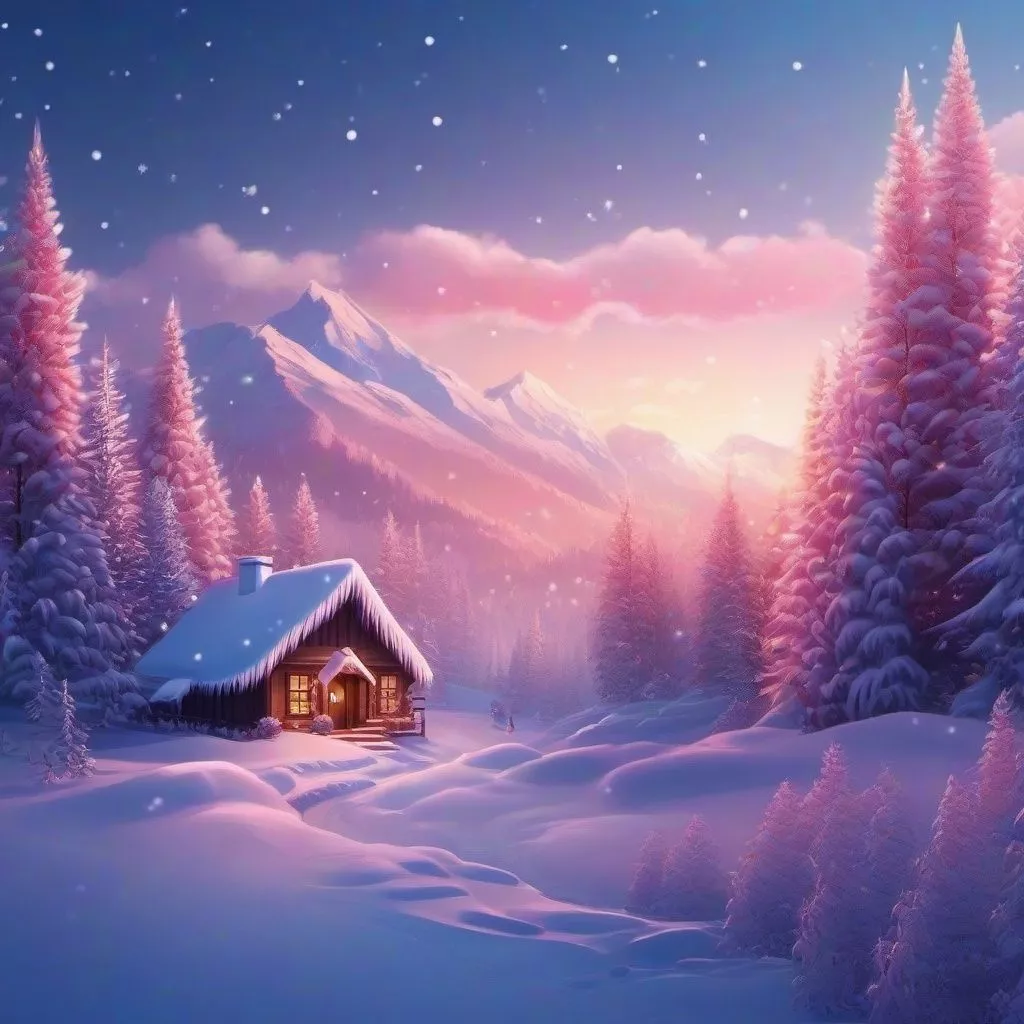 Winter Background Wallpaper
