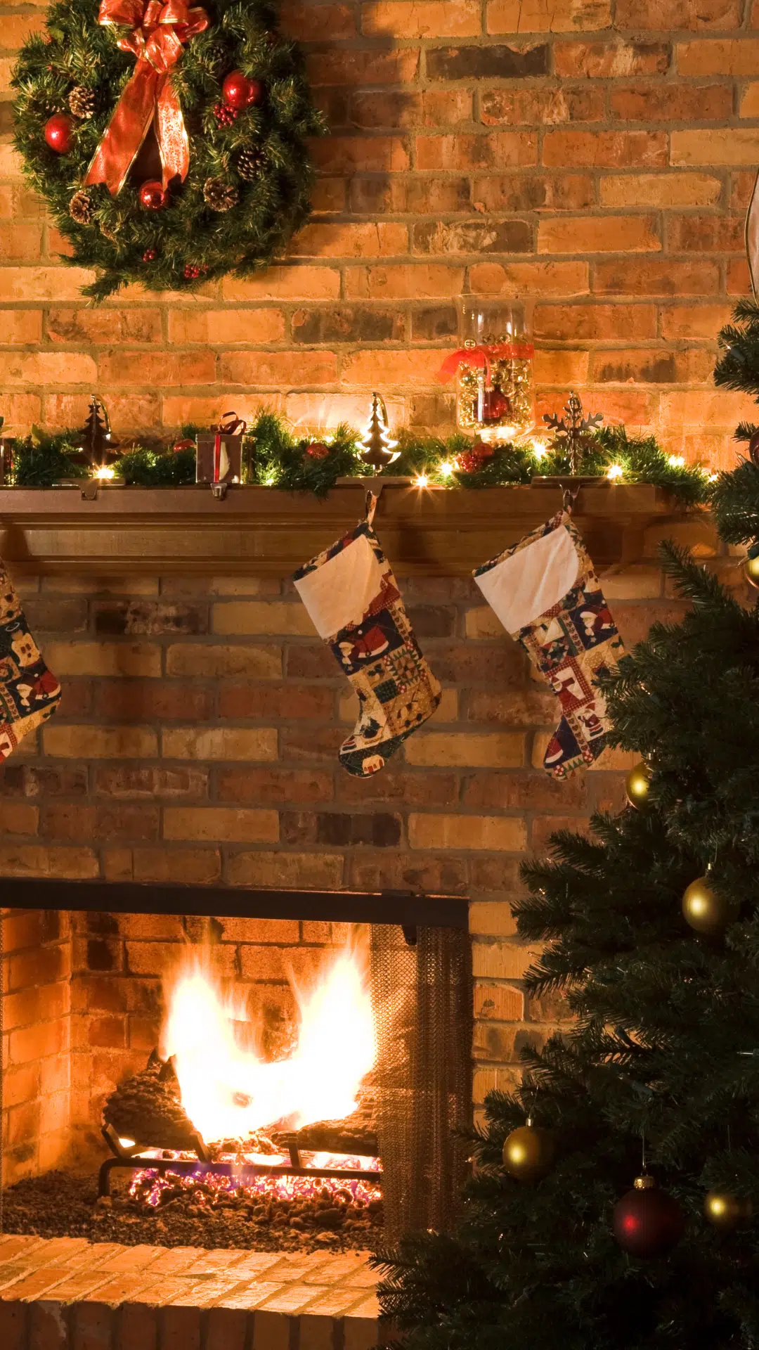 Christmas Background Aesthetic