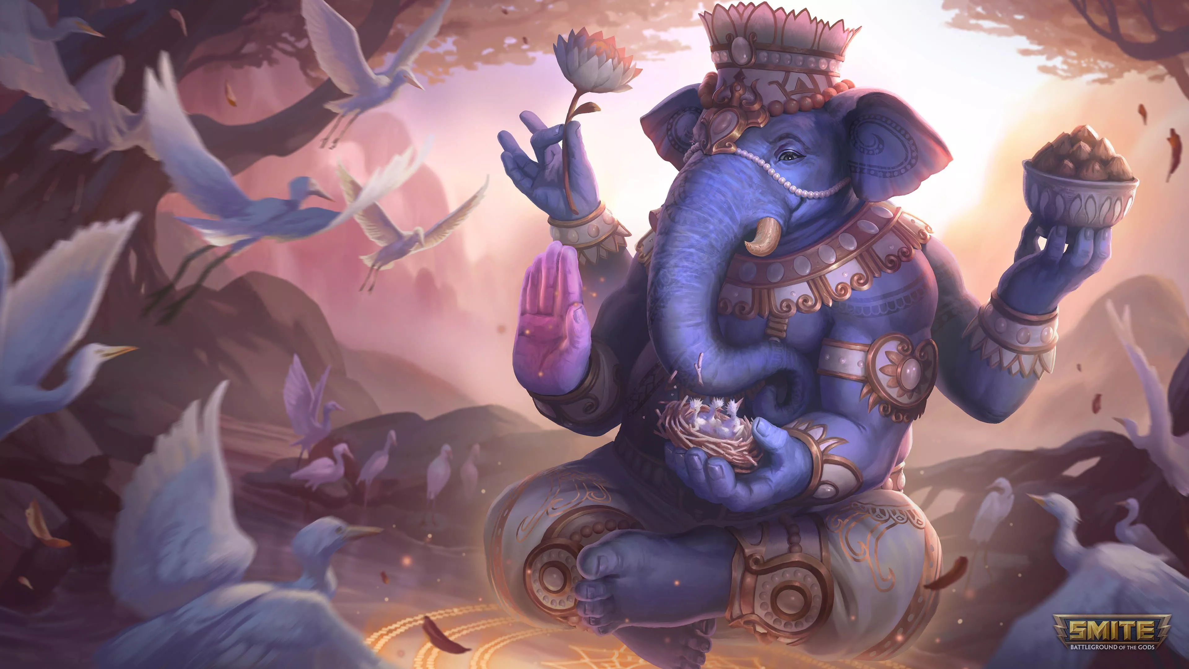 God Ganesh in Smite Wallpaper, HD Games