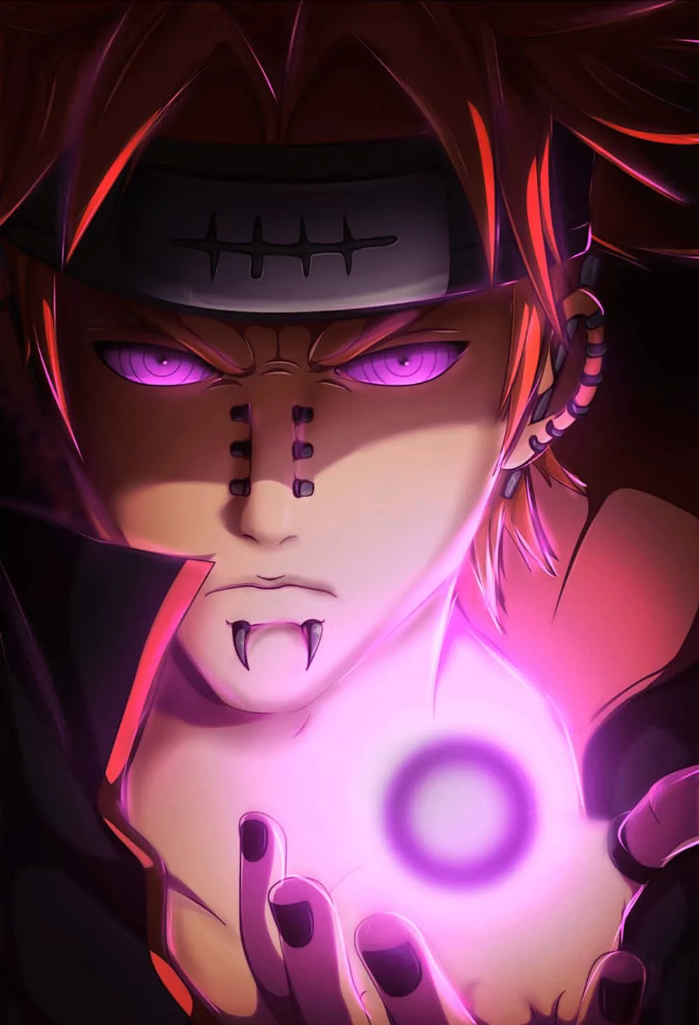 Naruto Pain 4k Wallpaper