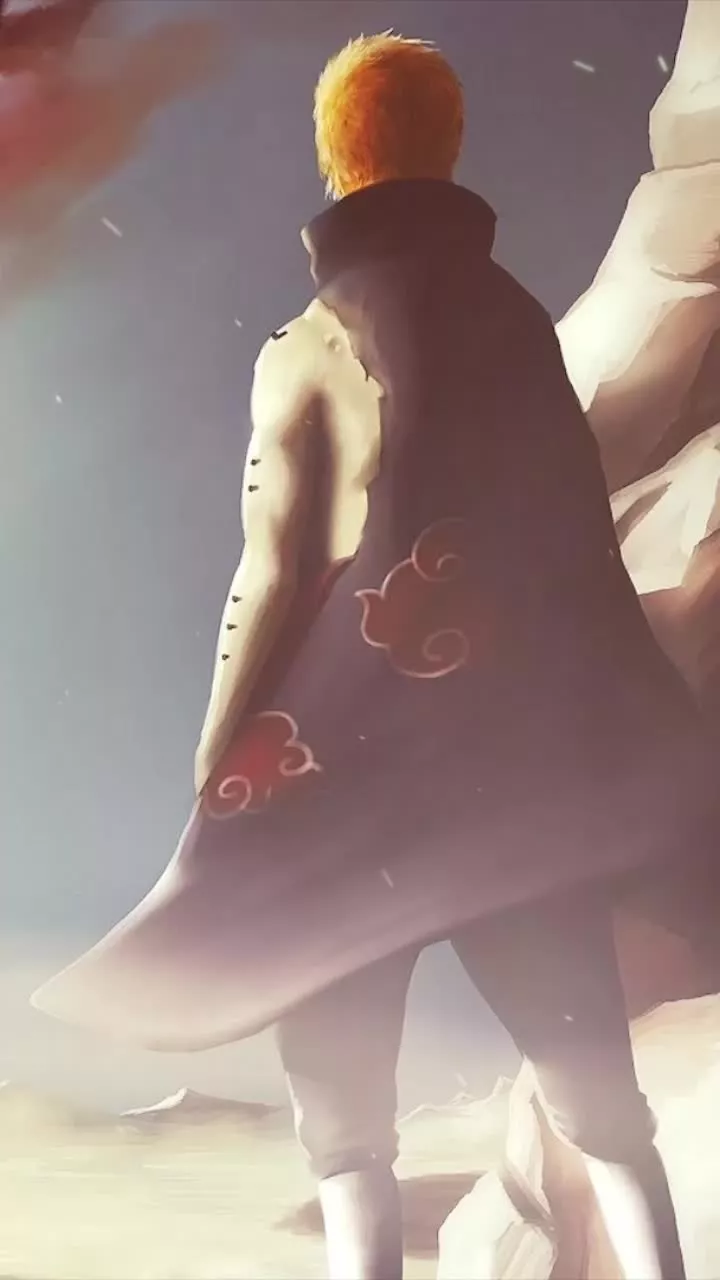 iphone wallpaper naruto pain vs naruto