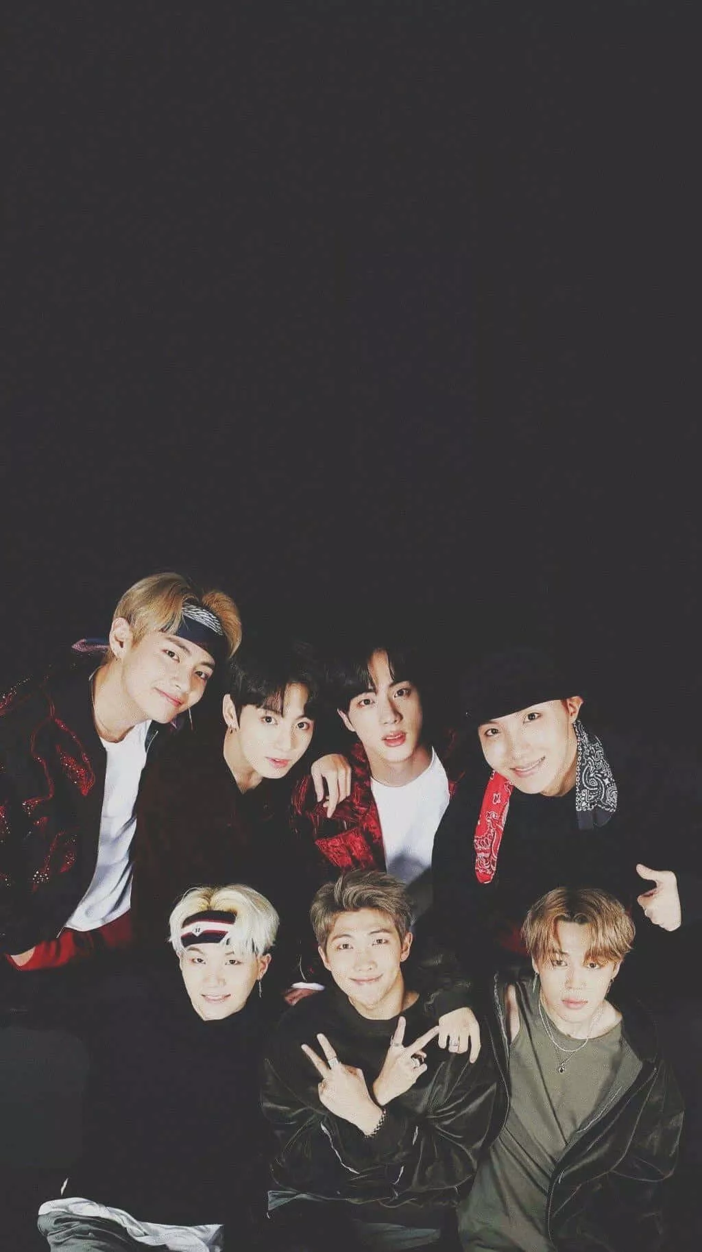 Bts Black iPhone Wallpaper