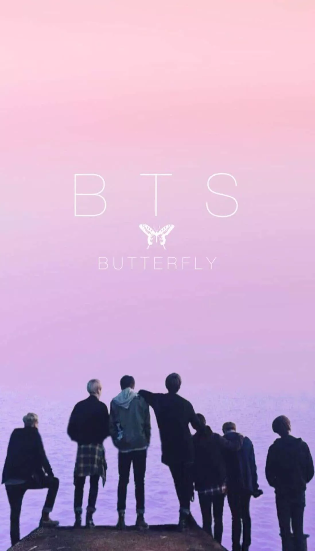 Pink Bts iPhone Wallpaper