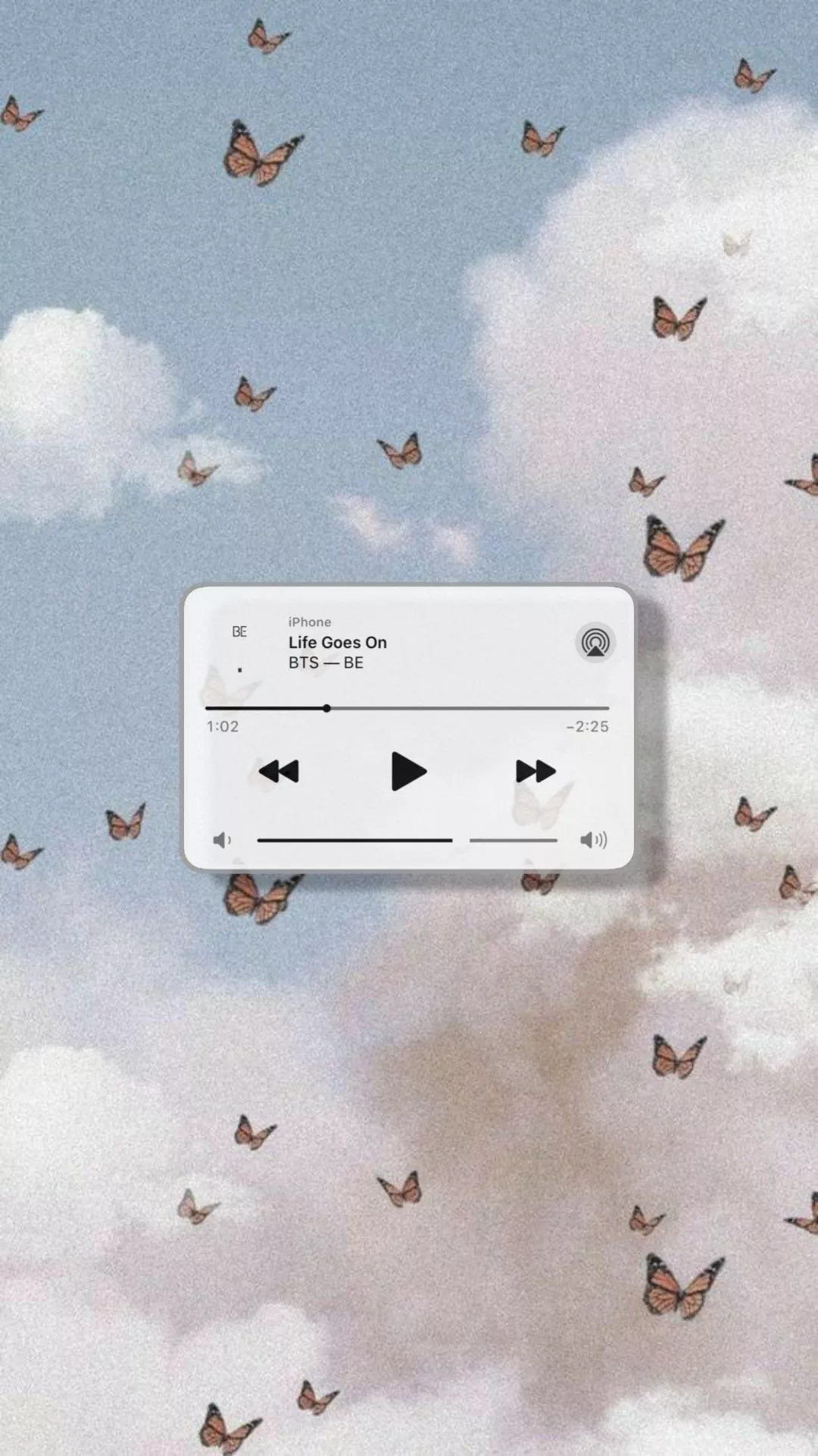 minimalistic BTS wallpaper