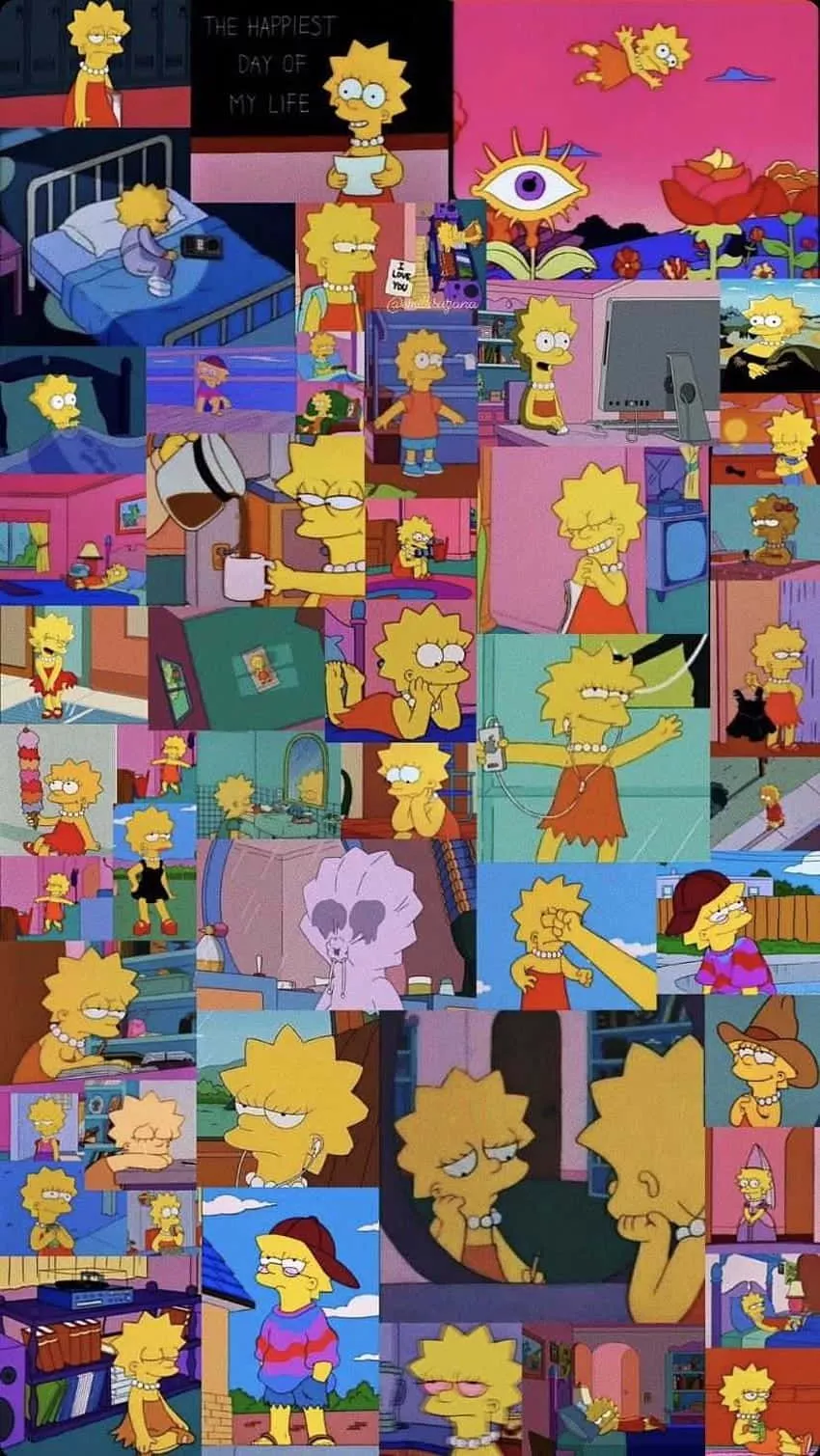 Download Sad Lisa Simpson Resting Her