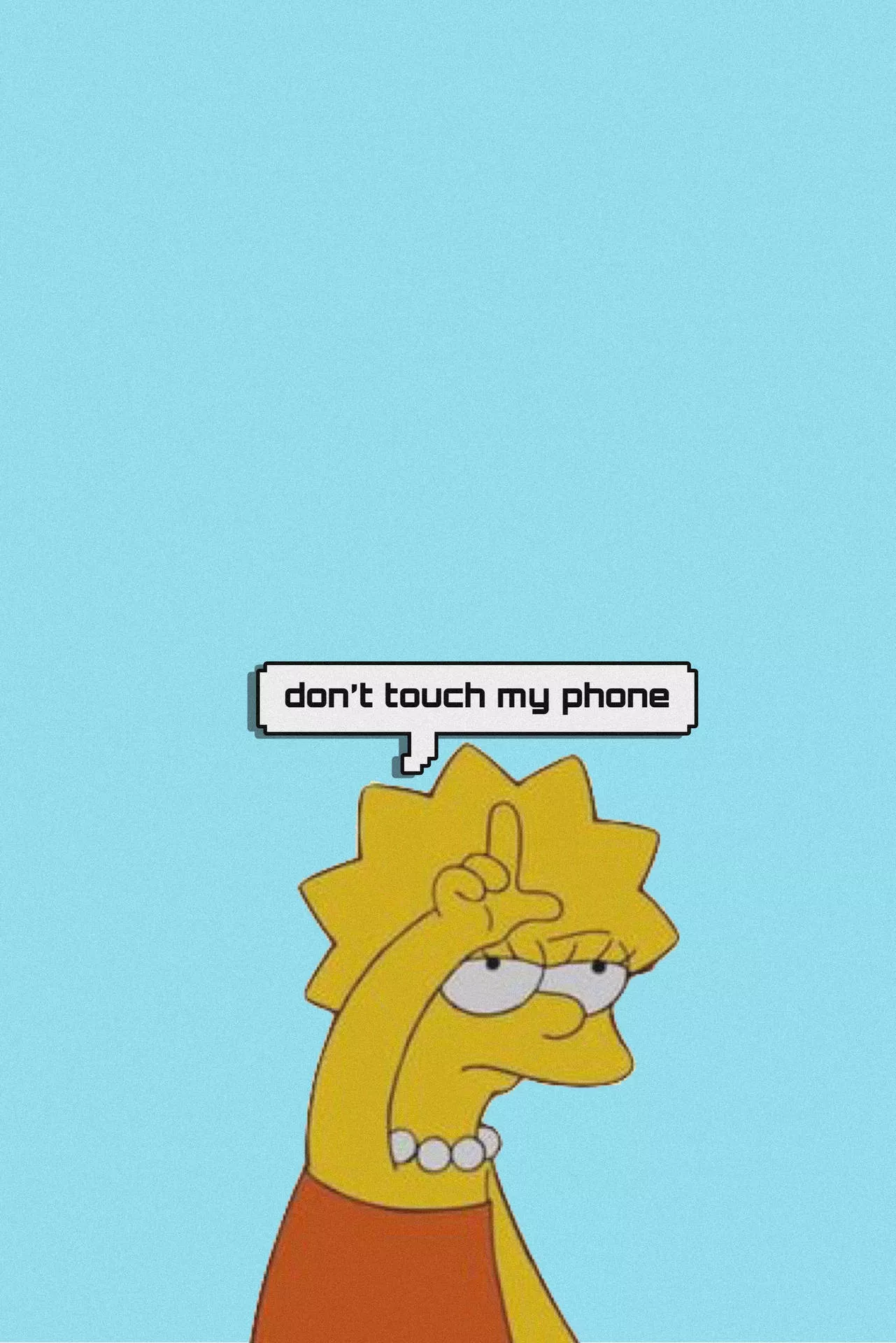 Assertive Lisa Simpson Warning