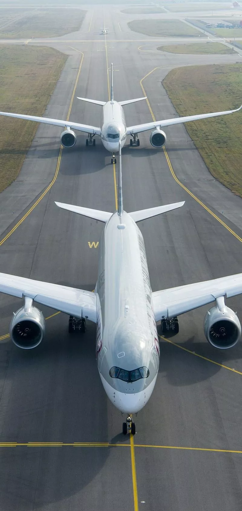 Airbus A350, airplanes, android, iphone