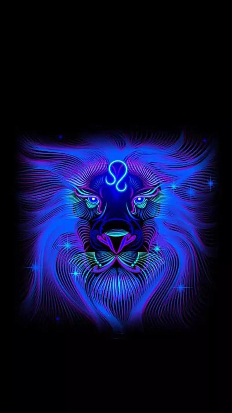 Zodiac, sign, lion, HD phone wallpaper