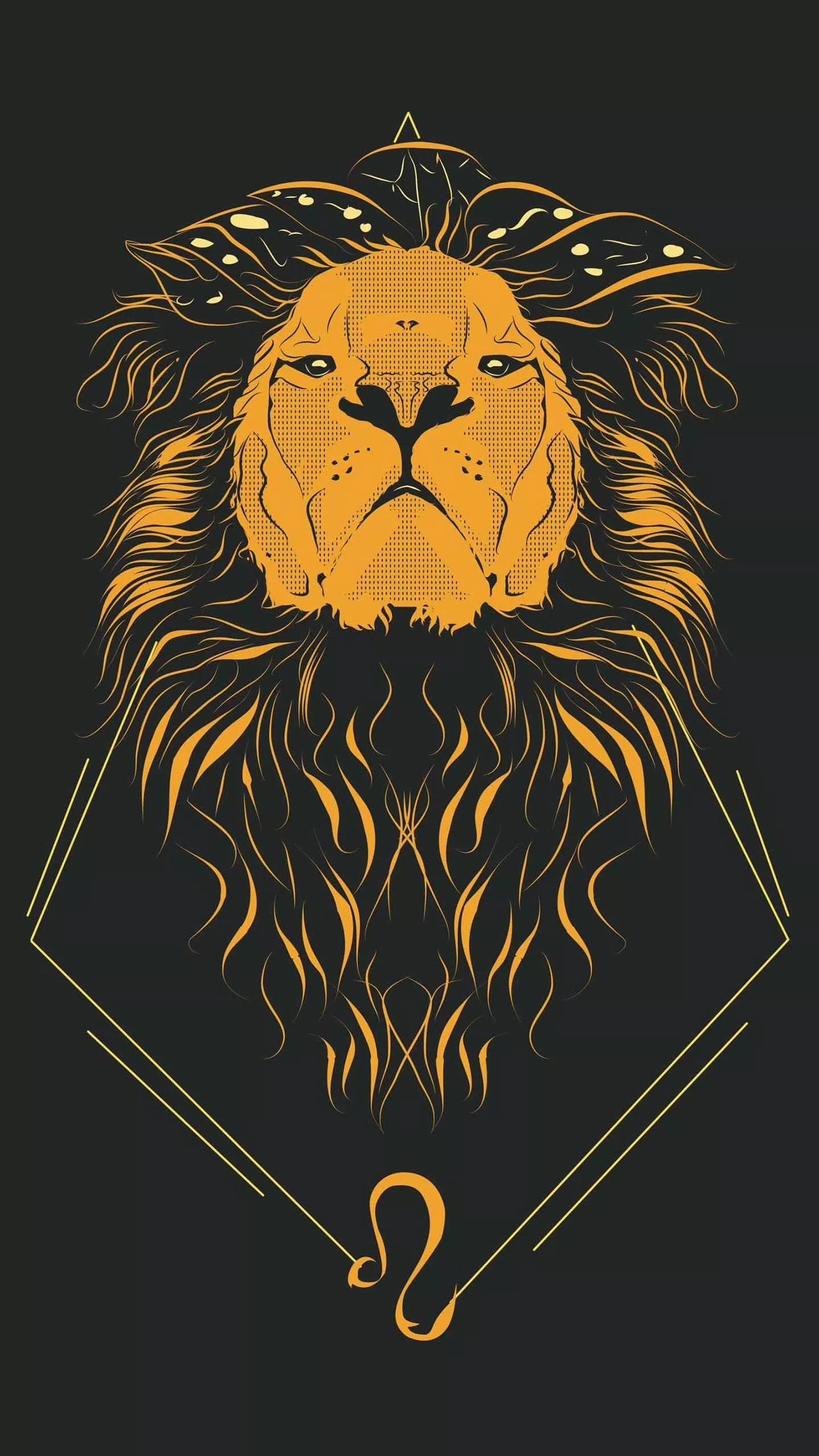 Leo Zodiac Sign Wallpaper