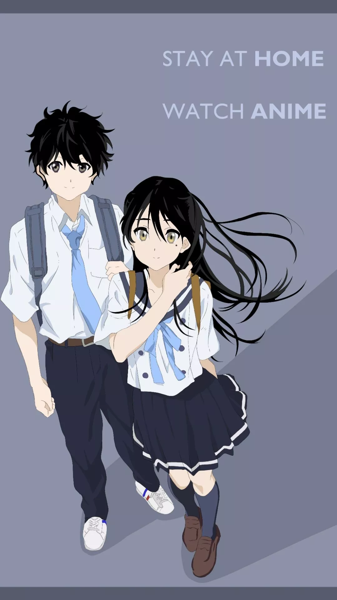 Hello World Anime Wallpaper