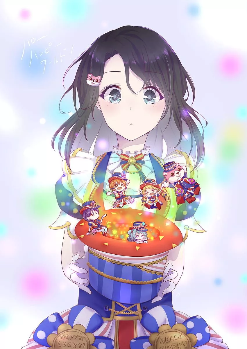 anime hello world HD phone wallpaper