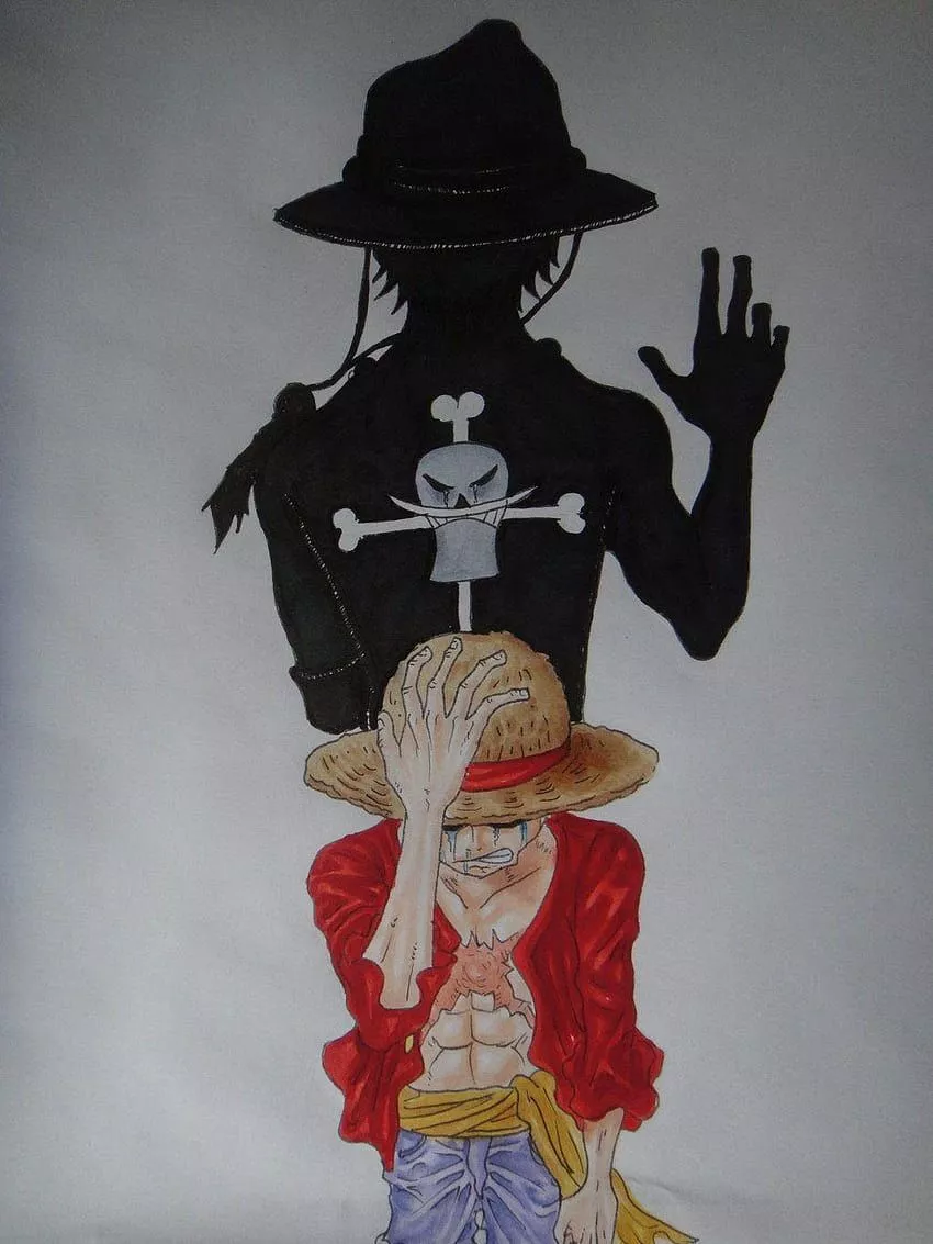 one piece sad HD phone wallpaper