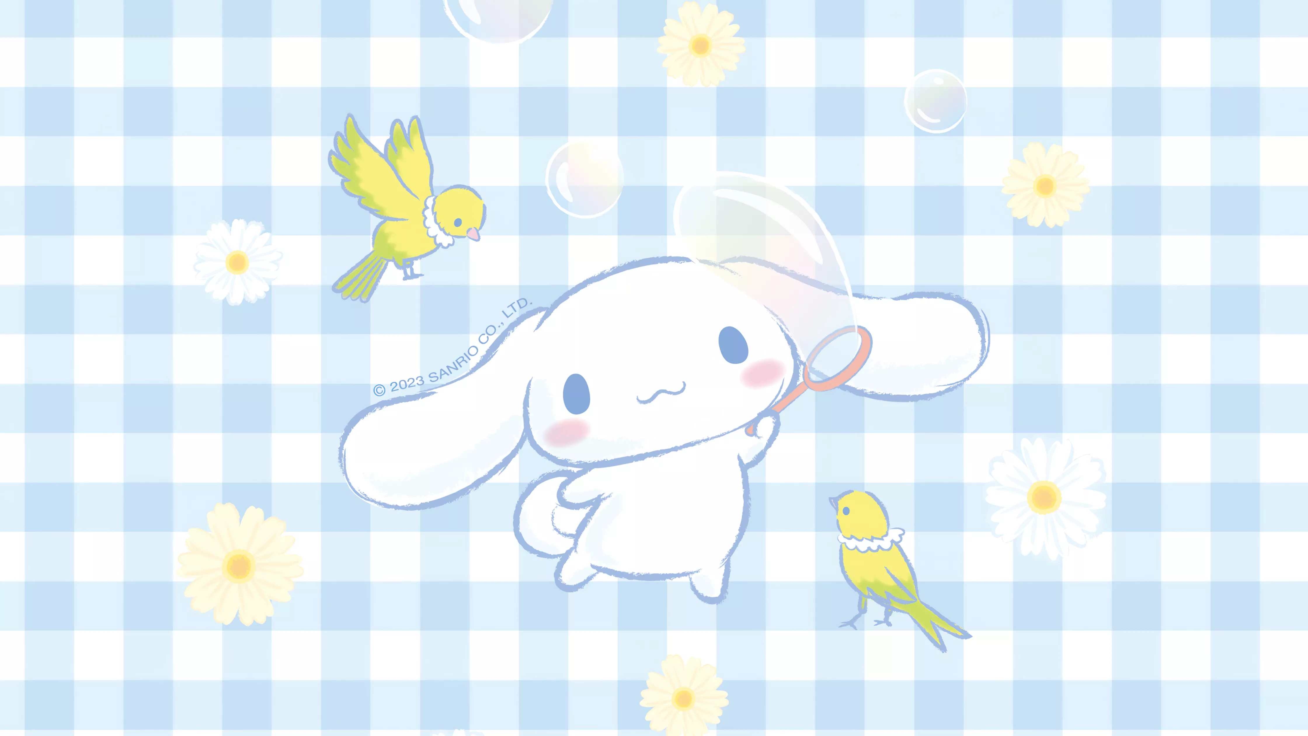 Cinnamoroll Wallpaper 4K, Blue, 5K