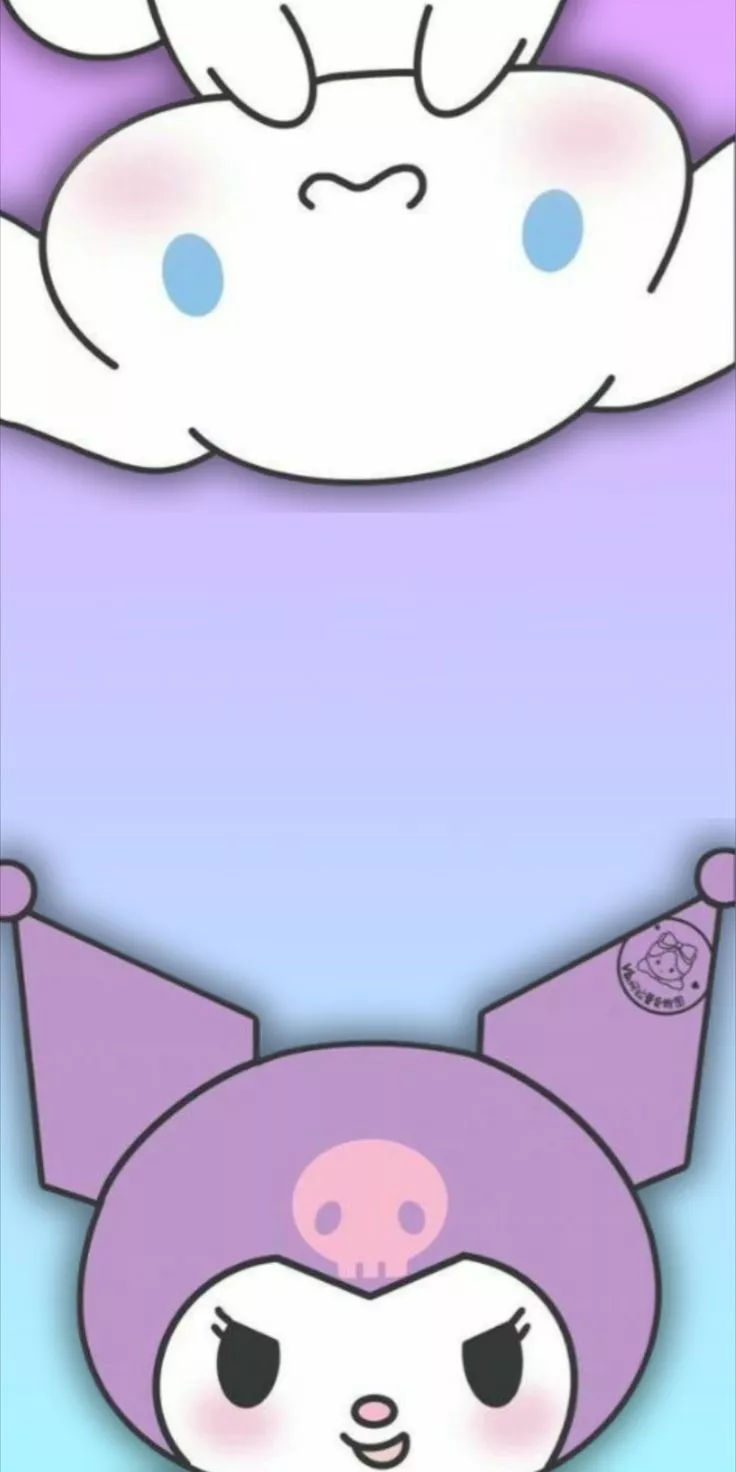 Cinnamoroll and Kuromi Wallpaper for iPhone