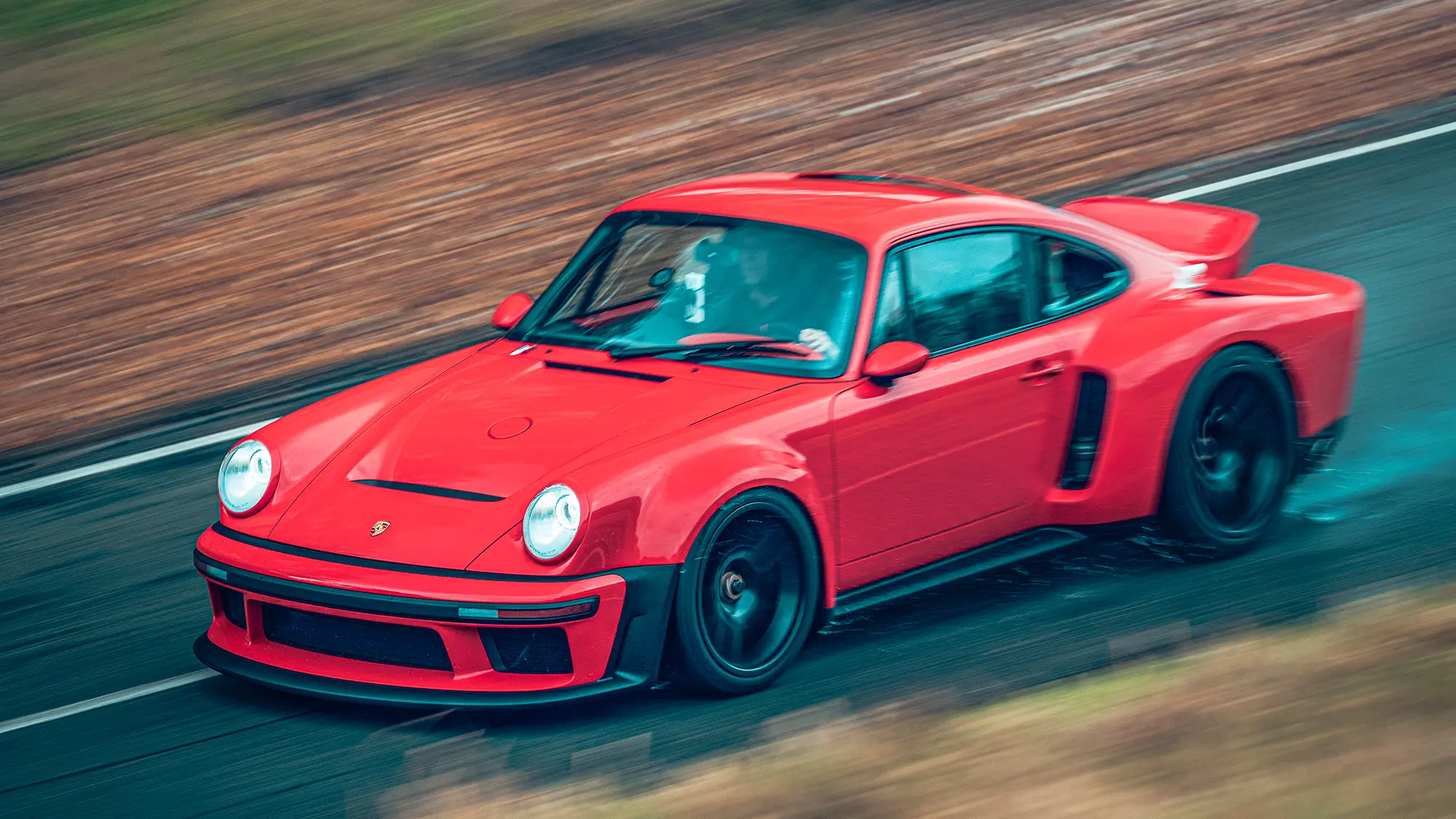 we hitch a ride in the 911 DLS Turbo