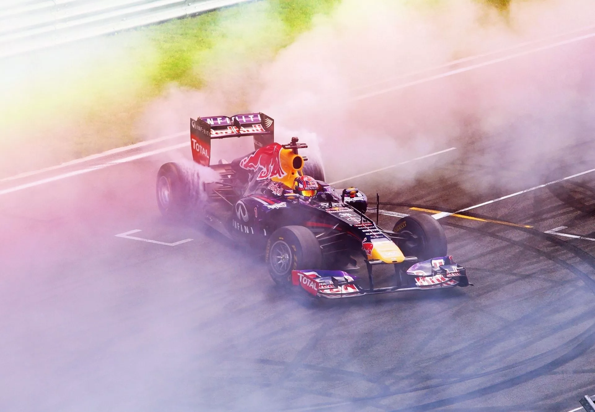 Wallpaper Infinity, Formula 1, Red Bull
